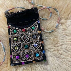 Beaded coin purse